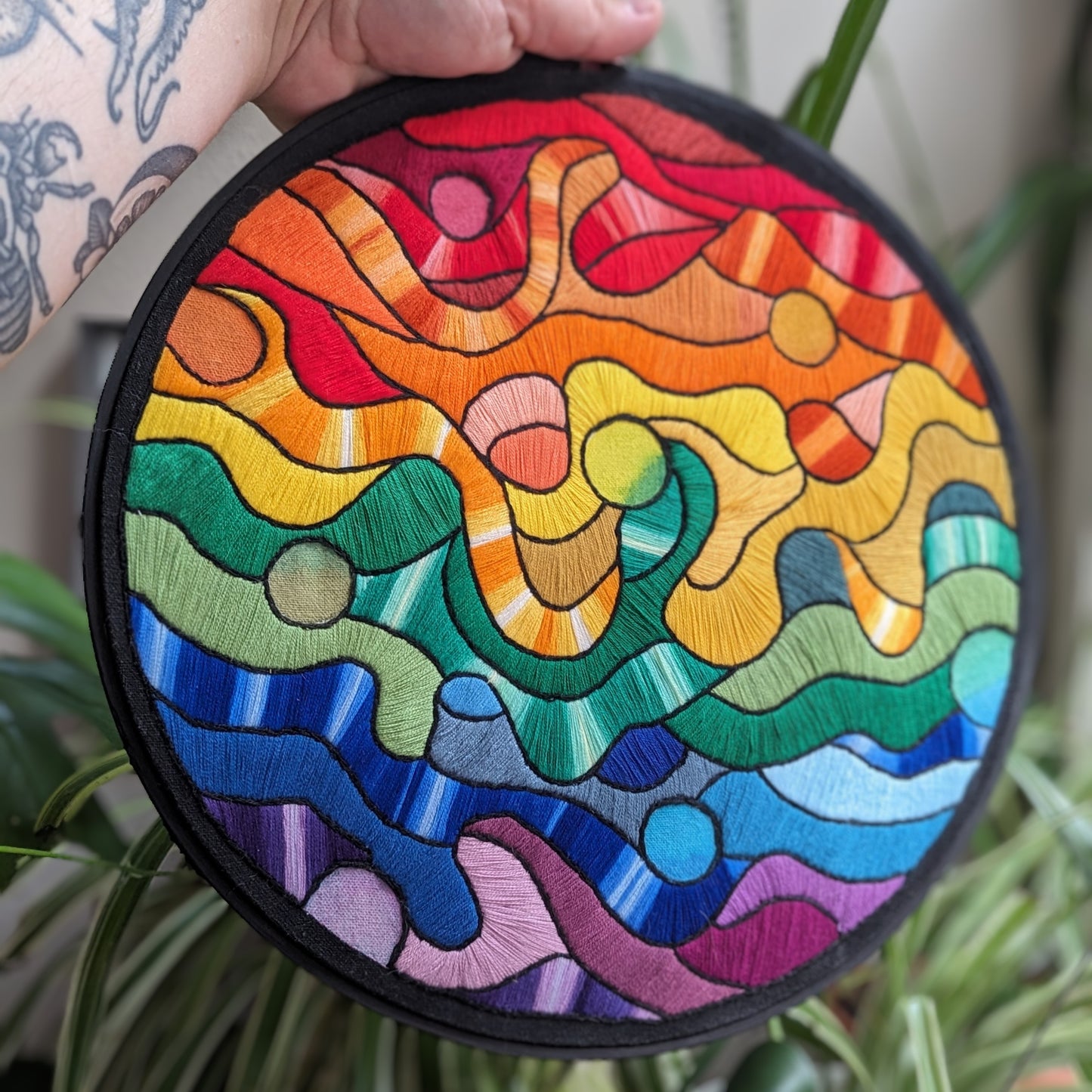 Rainbow Hills Embroidery