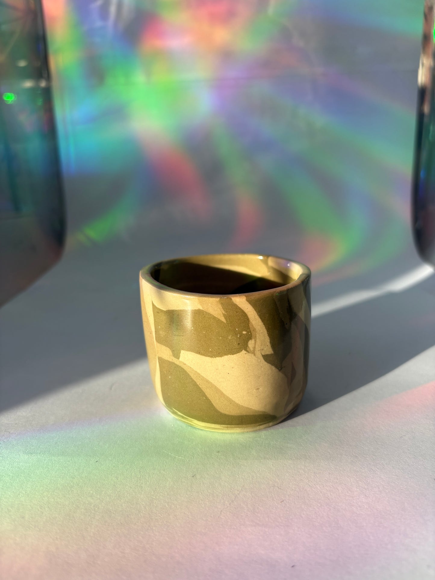 Short Green Cup