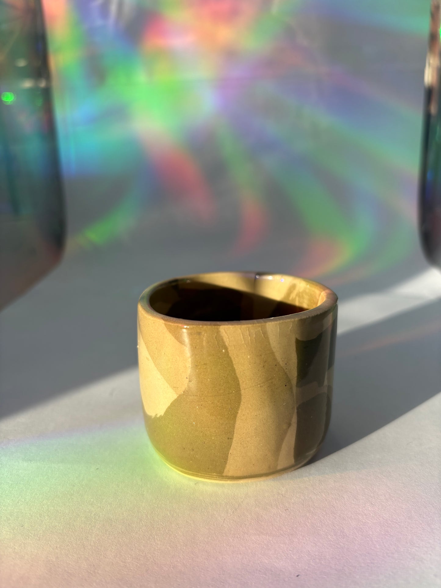 Short Green Cup