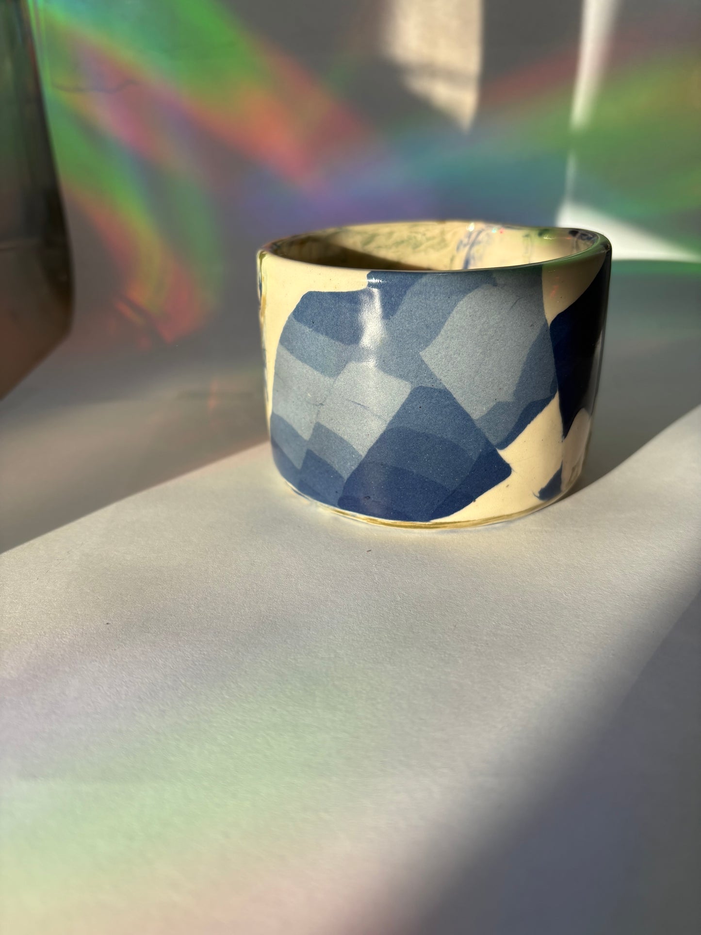 Green and Blue Cup