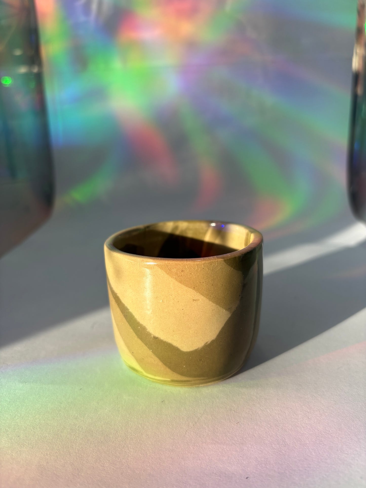 Short Green Cup