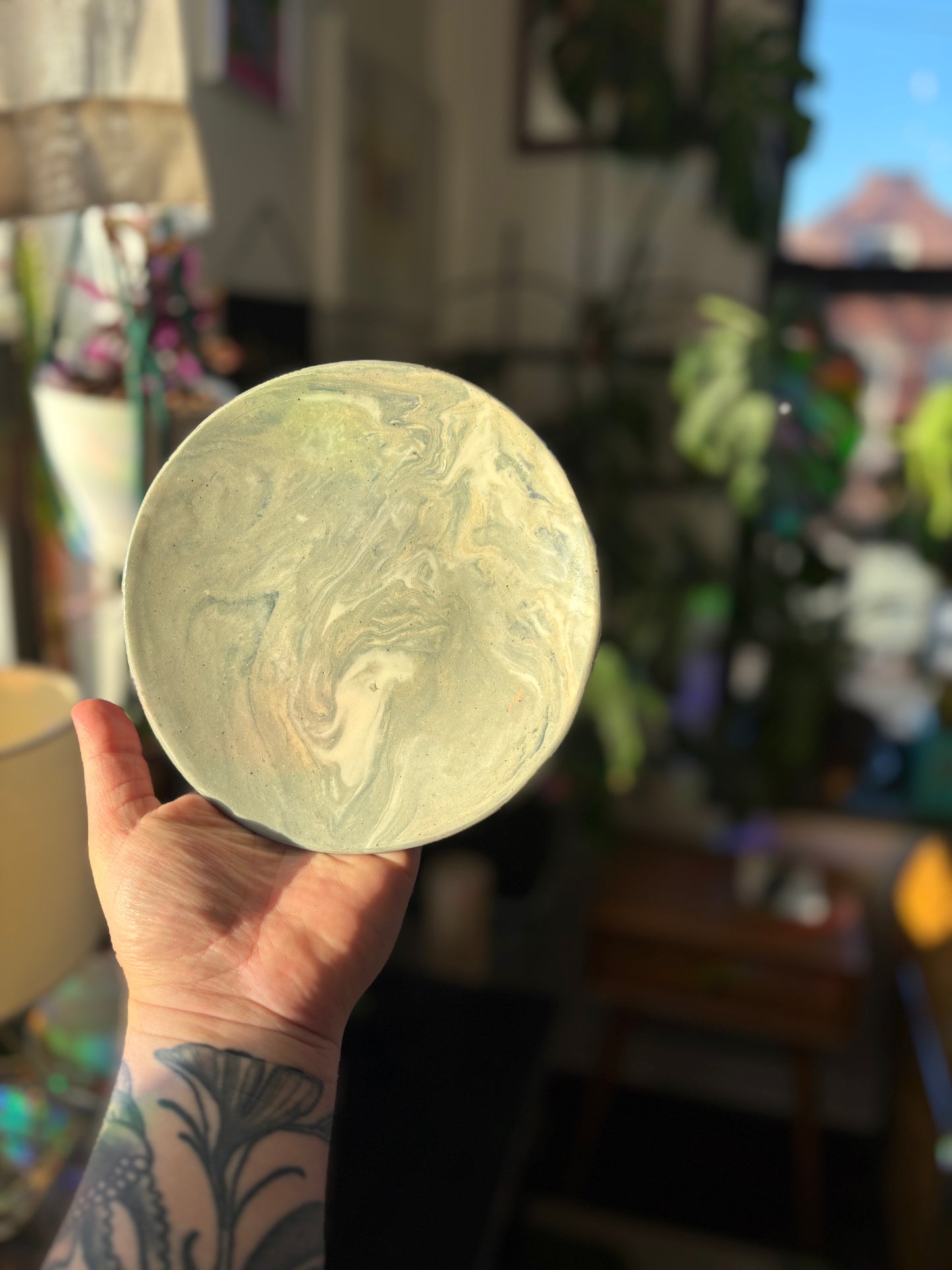 Muted Colors Plate