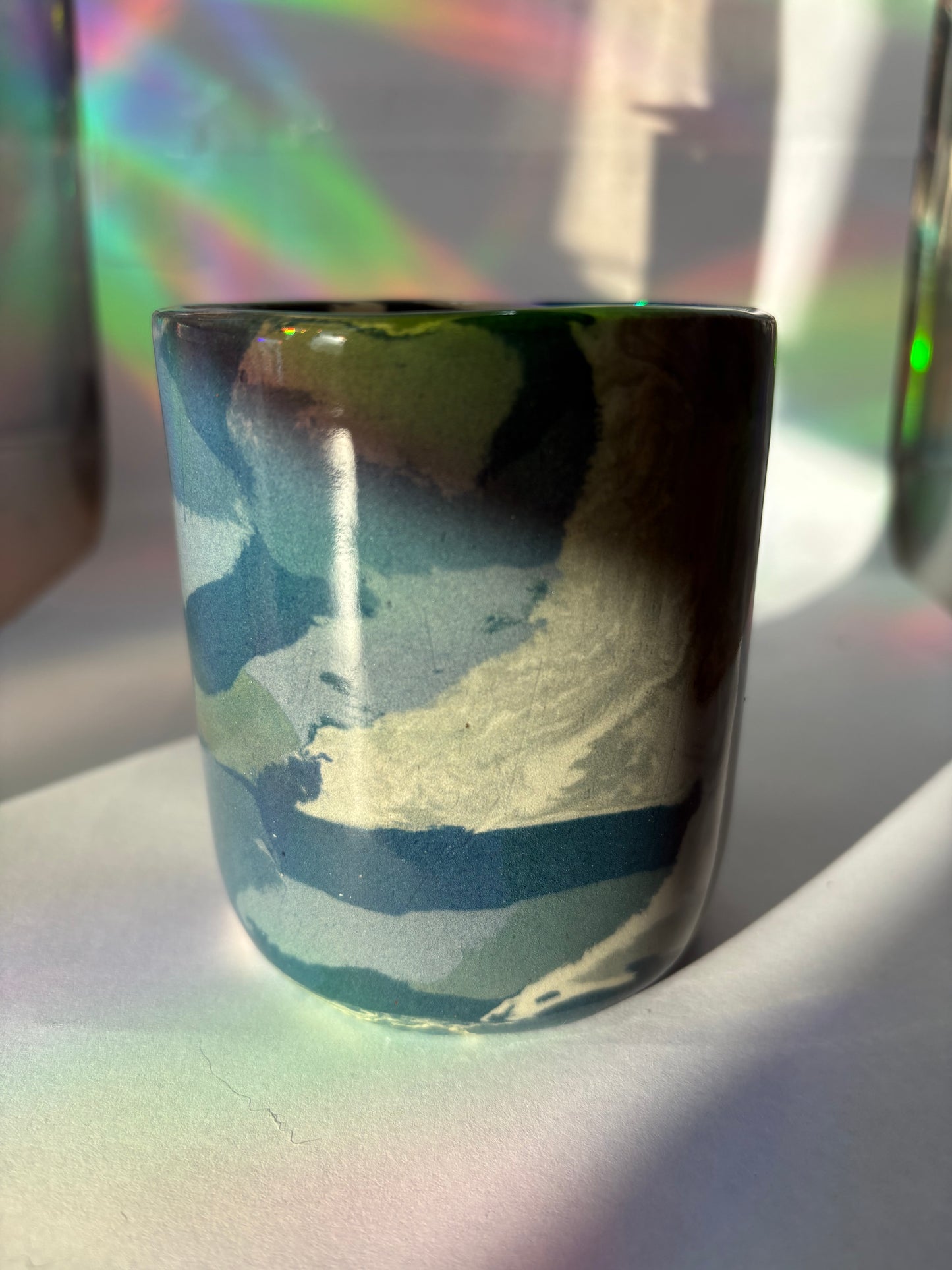 Shades of Turquoise Cup