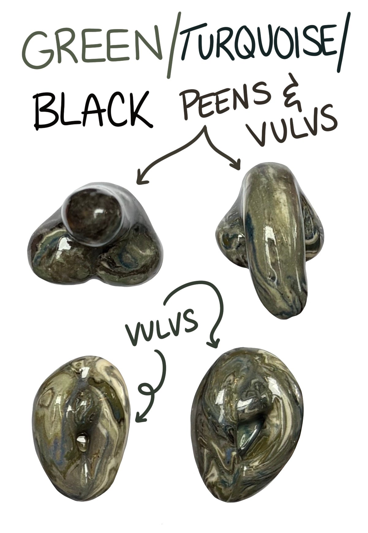 Peen and Vulv Magnets