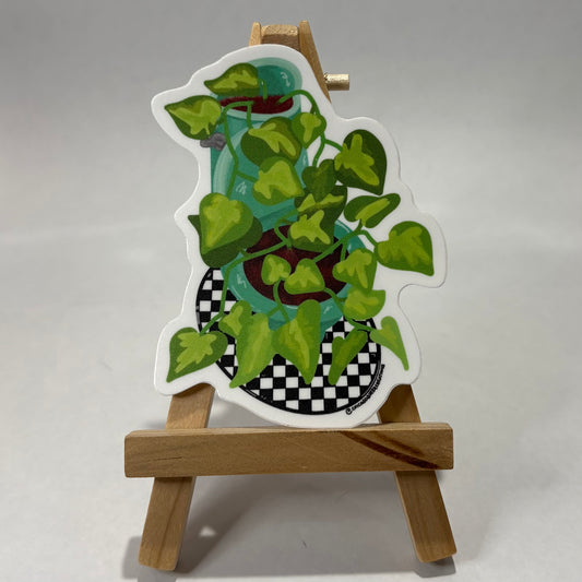 Toilet Planter Sticker