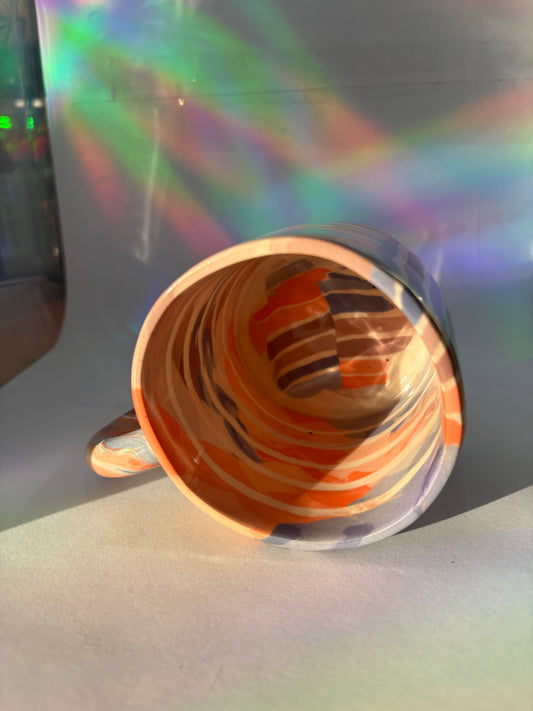 Orange / Purple / Blue Mug