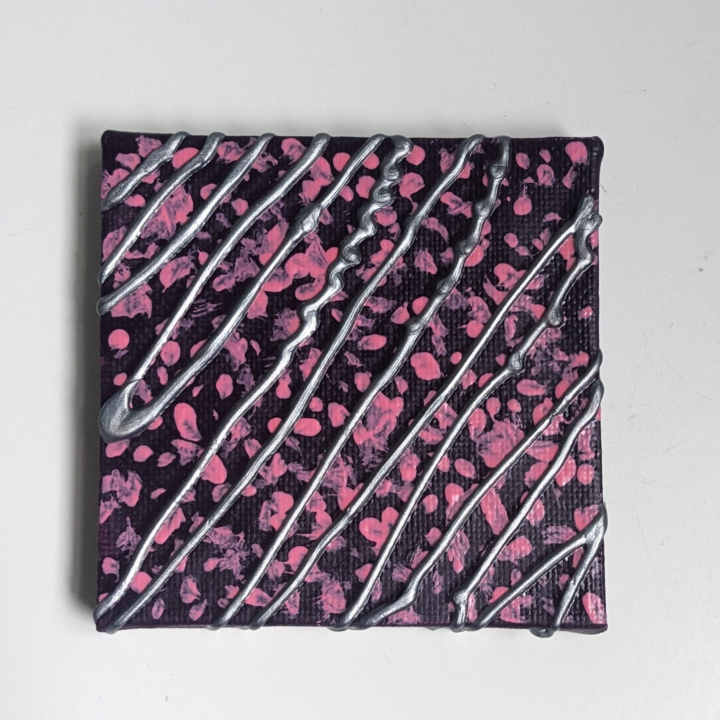 Purple and Pink Magnet