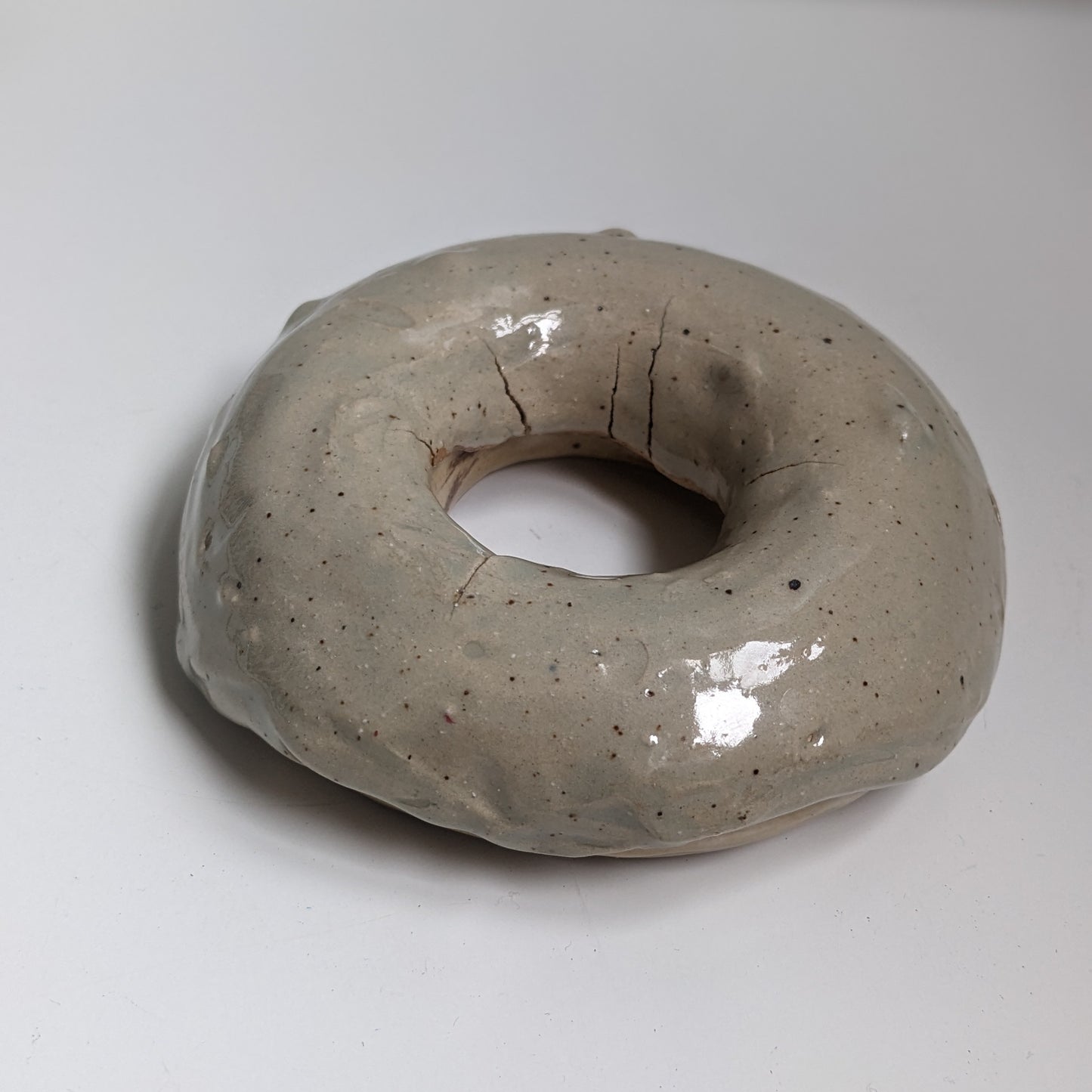 Pistachio Donut Sculpture
