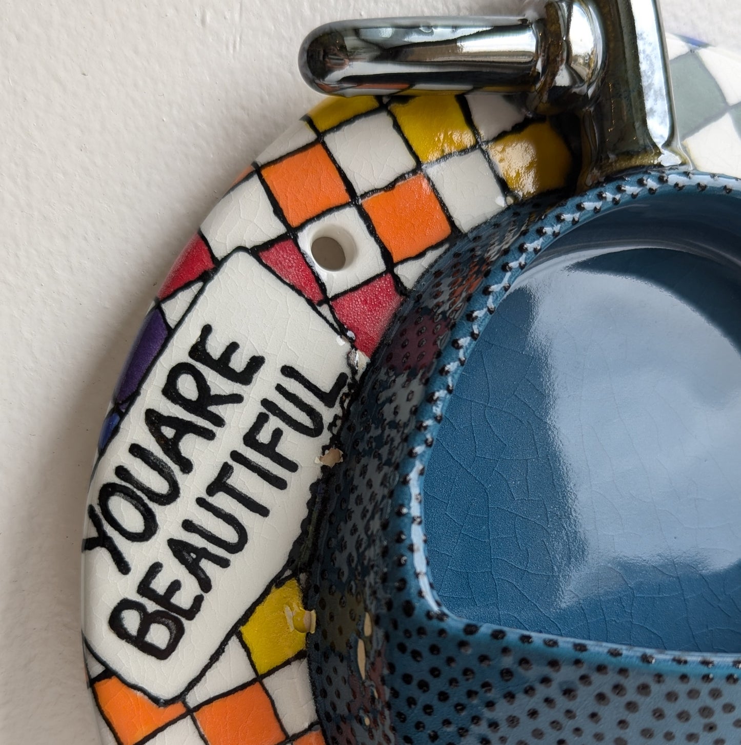 Rainbow Urinal Planter / Trinket Dish