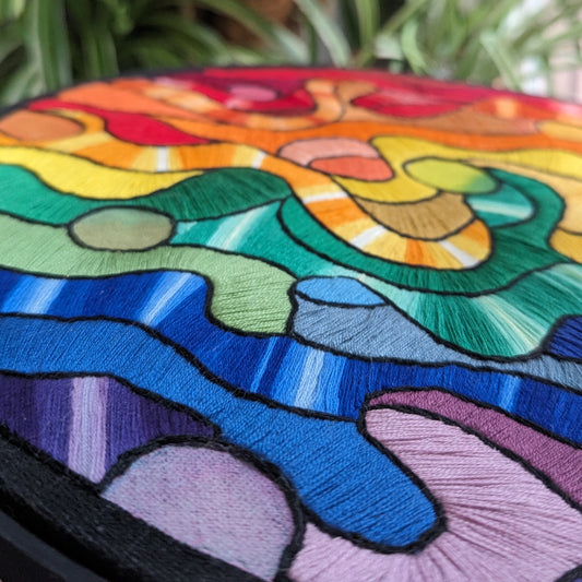 Rainbow Hills Embroidery