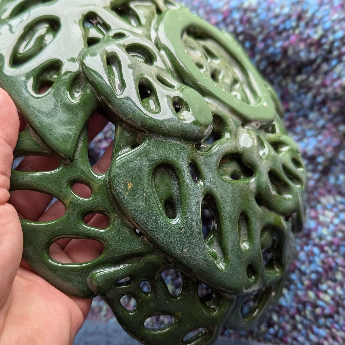 Swiss Cheese Monstera Bowl