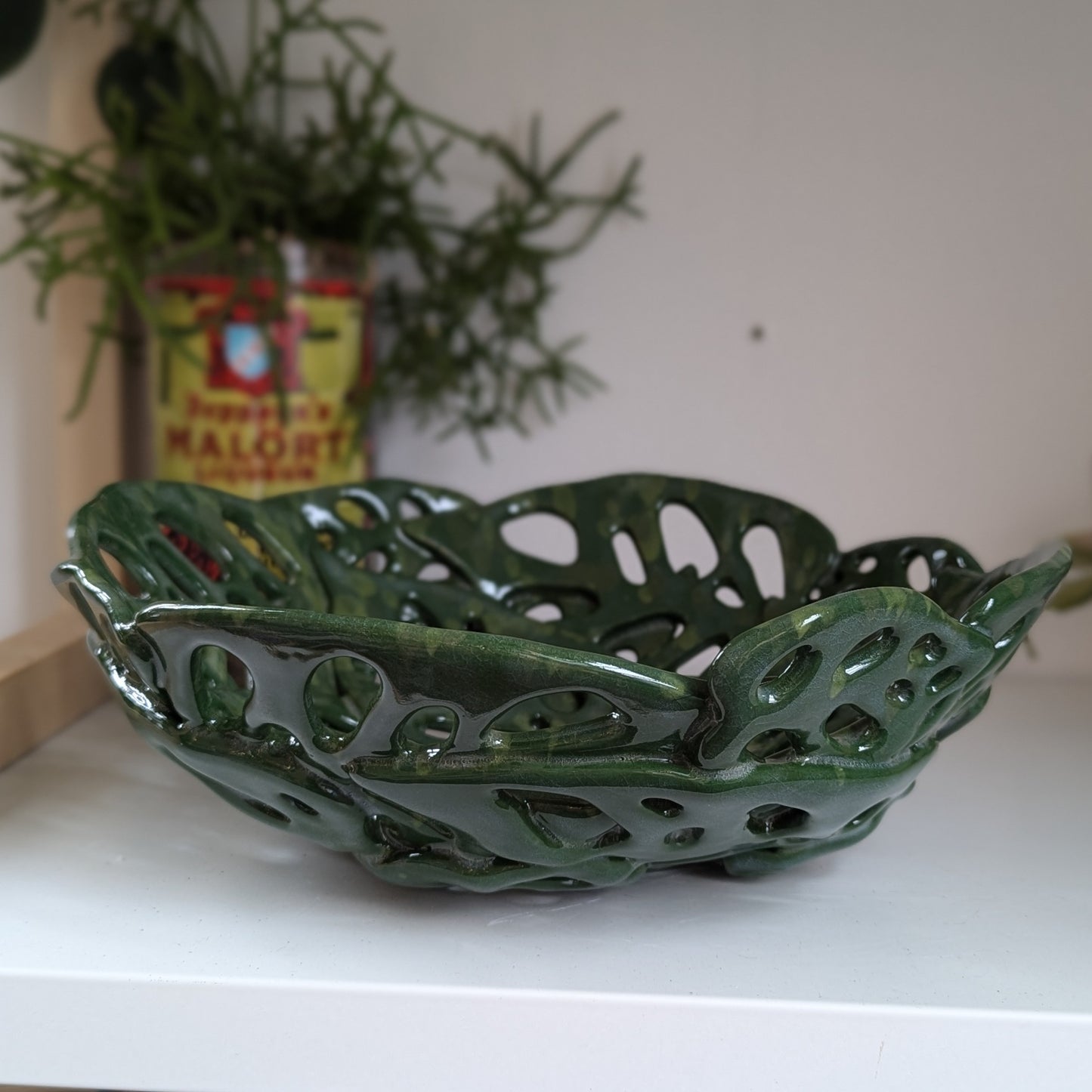 Swiss Cheese Monstera Bowl