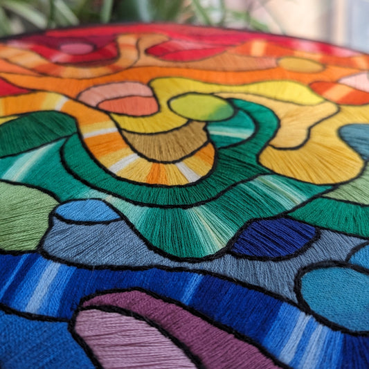 Rainbow Hills Embroidery