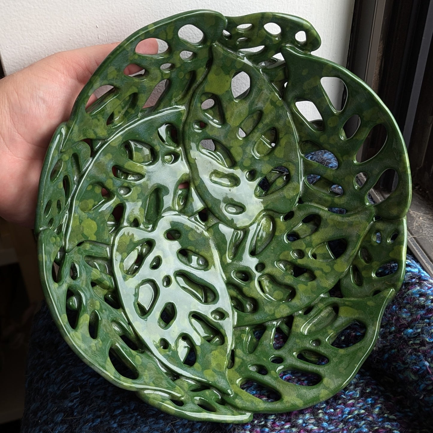 Swiss Cheese Monstera Bowl