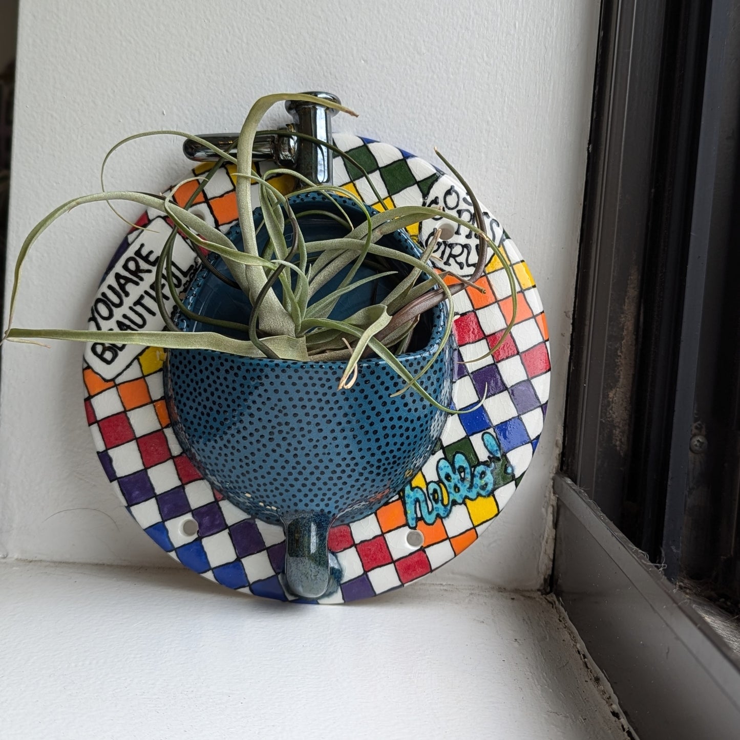 Rainbow Urinal Planter / Trinket Dish